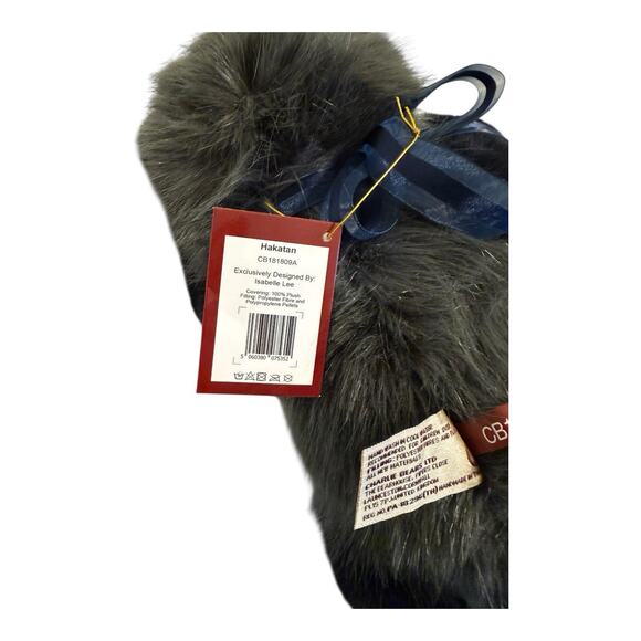 HTF 15.5” Charlie Bear Hakatan Black Tan Isabelle Lee Jointed CB181809A 2018 EUC - Picture 12 of 14